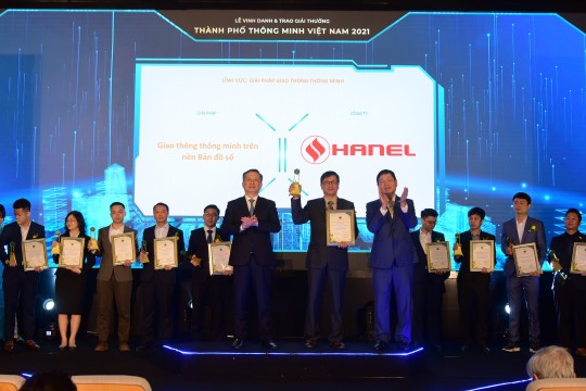 HỆ THỐNG GIAO THÔNG THÔNG MINH CỦA HANEL NHẬN GIẢI THƯỞNG SMART CITY 2021 